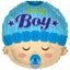 Set 19 baloane cu heliu Baby Boy nou nascut baietel Balloons Shop 202201