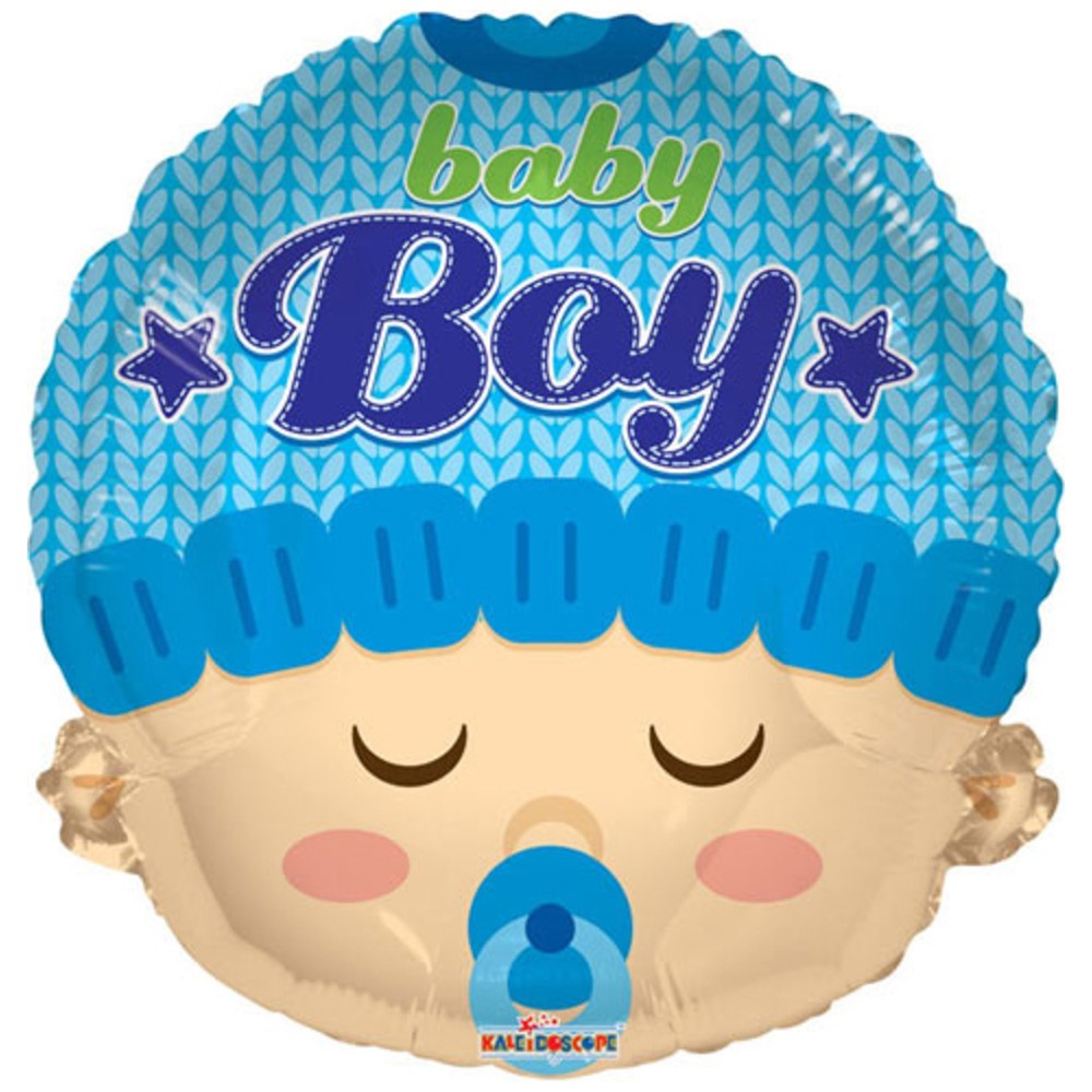 Set 19 baloane cu heliu Baby Boy nou nascut baietel Balloons Shop 202201