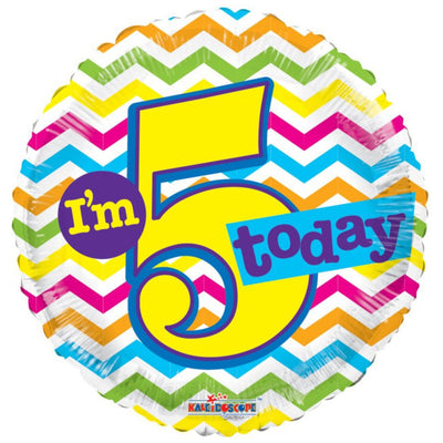 5th Birthday Foil Balloon 19912