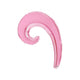 Foil Balloon 35cm Val Curly Pink 19925