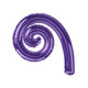 Balon Folie 35cm Spirala Curly Mov 19926