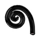 Balon Folie 35cm Spirala Curly Negru 19936