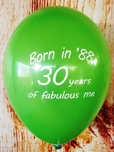 Baloane personalizate Aniversare-AM10