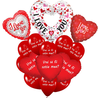 Wedding Proposal Balloons Pack RO - 2018133