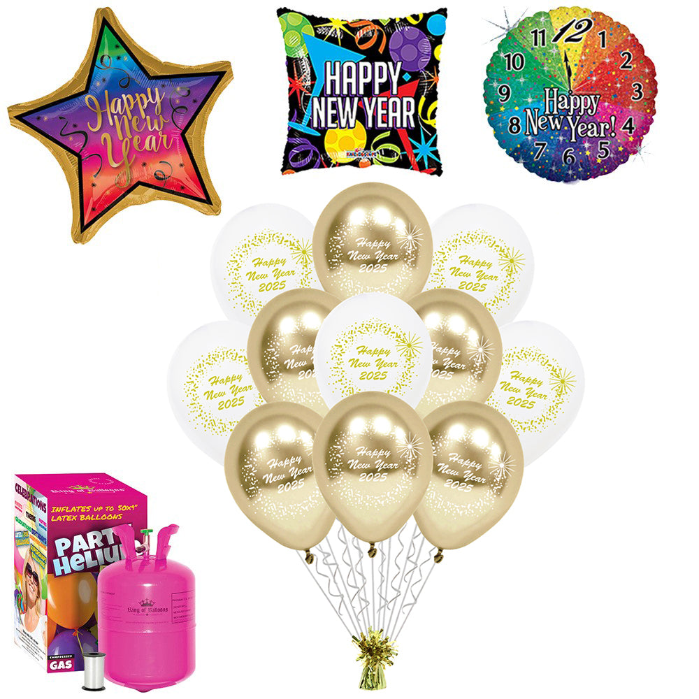 Pachet Baloane Revelion + Butelie mare