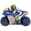 Balon Folie Figurina Motocicleta Curse Albastra 74cm Grabo