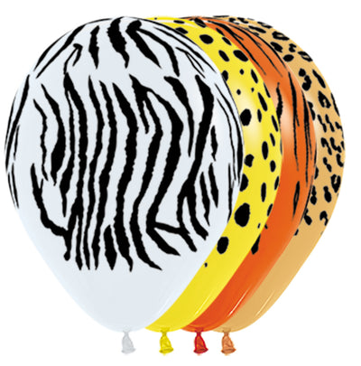 Baloane latex Jungle Print 30cm