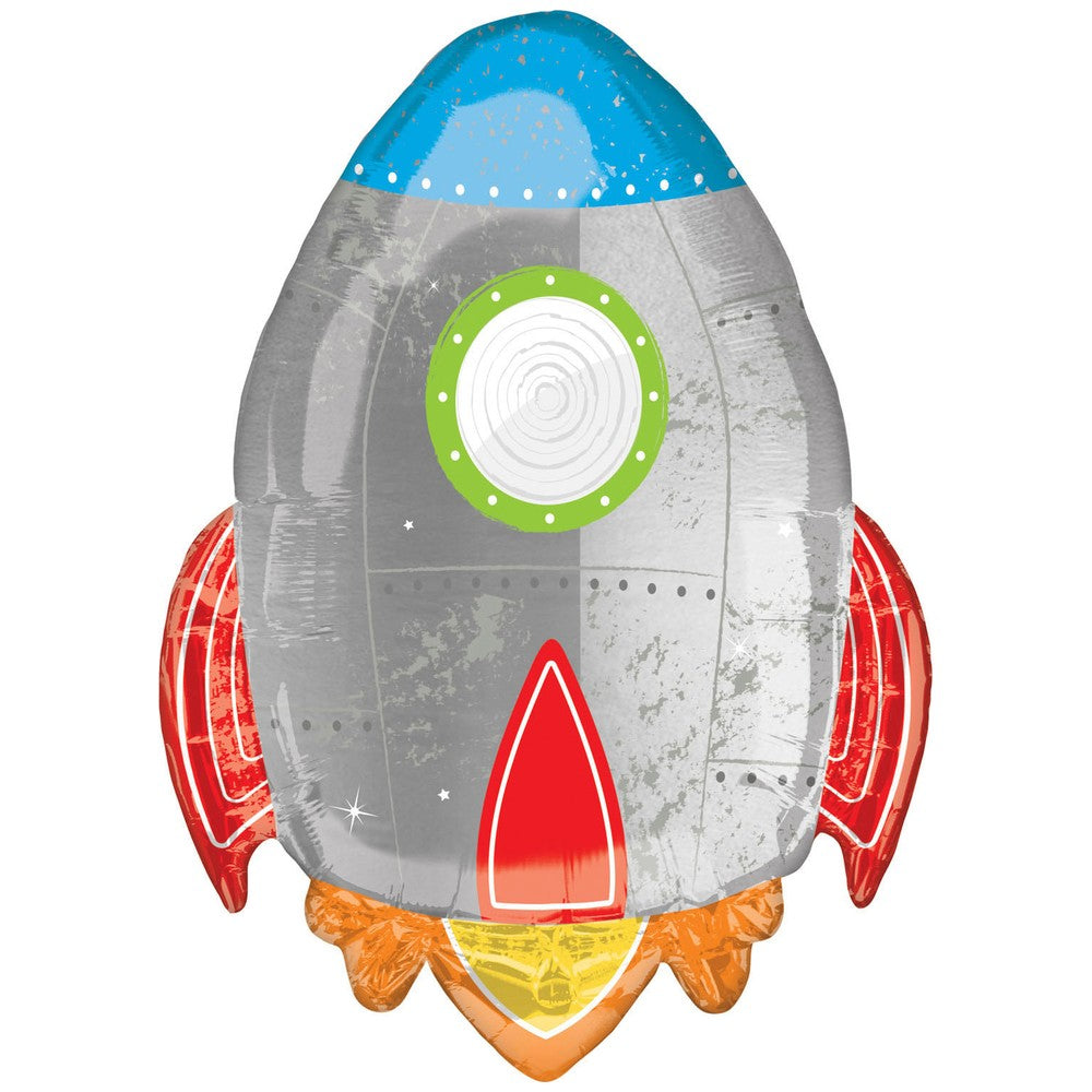 Balon Folie Figurina XL Racheta 53x73cm AMS 38480 01