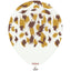 Latex Balloons 30cm Safari Savanna - White