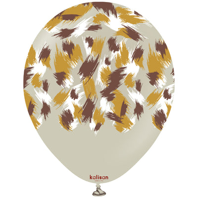 Baloane latex 30cm Safari Savanna - Stone