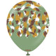 Latex Balloons 30cm Safari Savanna - Eucalyptus