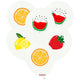 SET 25 Latex balloons 30cm Fruit print