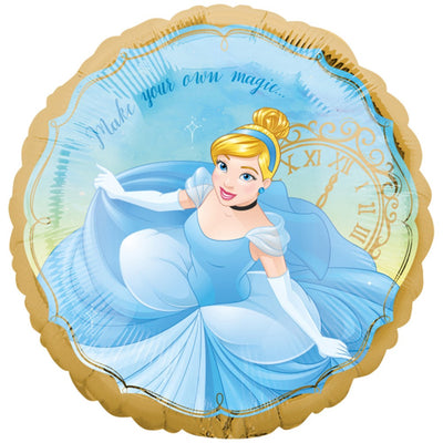 Foil Balloon Round Cinderella 43cm Amscan 39798