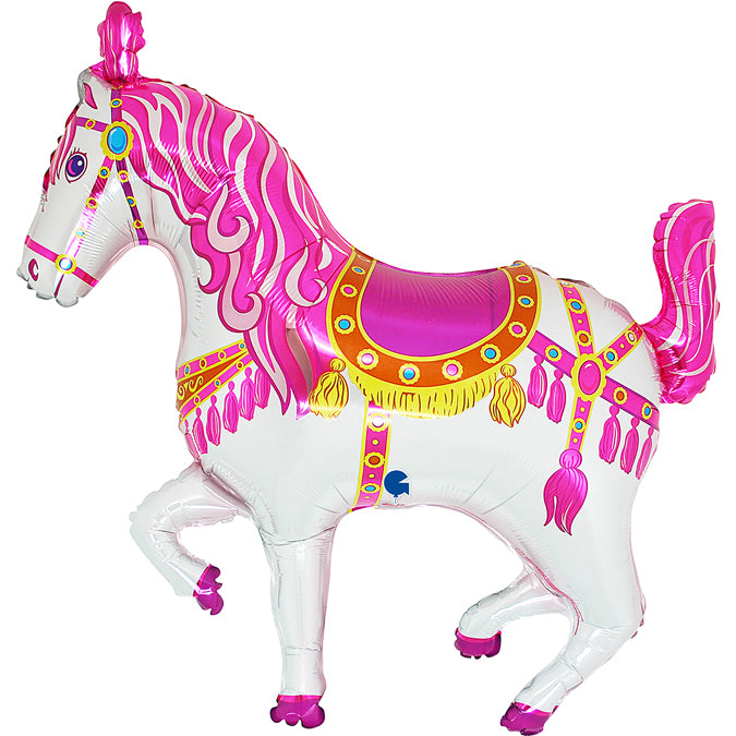 Balon Folie Figurina Cal Circus Fucsia 94cm