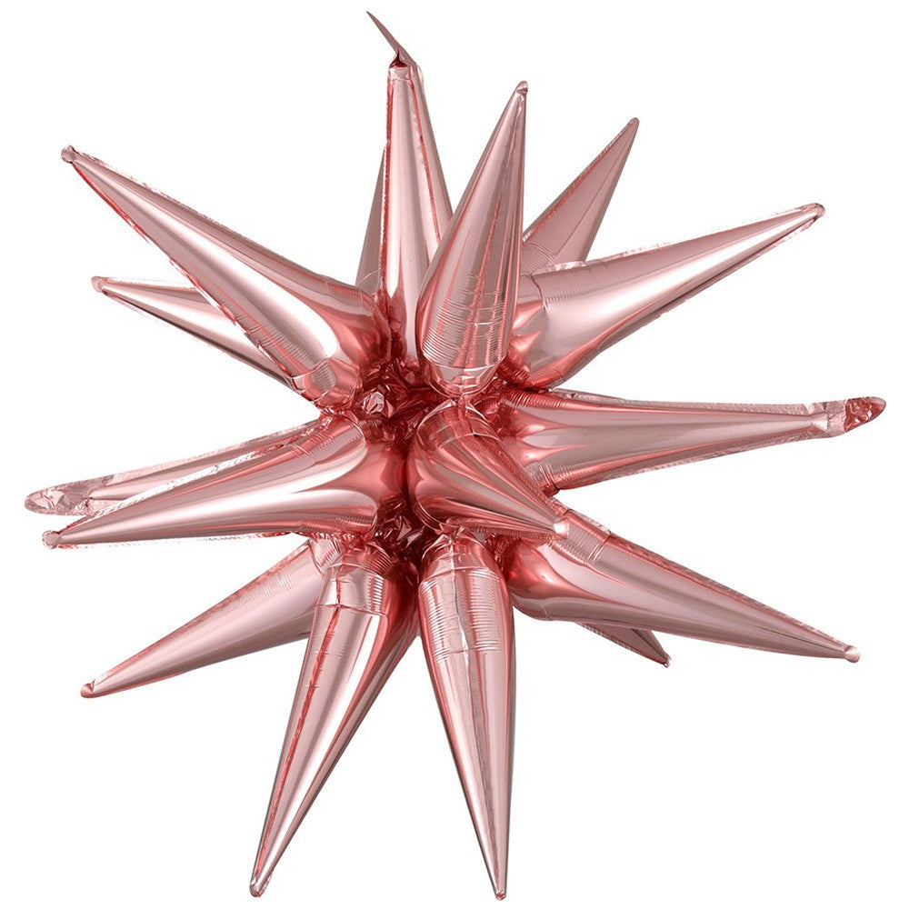 Magic Star Foil Balloon (Air) Rose Gold 76cm x 88cm AMS 39812