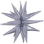 Balon Folie Stea Magica Mare (Aer) Argintie 76cm x 88cm AMS 39504