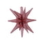 Foil Balloon Magical Star (Air-fill) Rose-gold 45x50cm AMS 39818 01