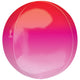 Orbz Ombre Red Pink 38x40cm AMS 40553 01