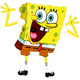 Foil Balloon Figurine Sponge Bob 56x58cm ST- 22929 02
