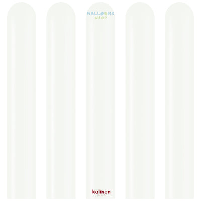 Standard Modelling Latex Balloons White 260M 2312