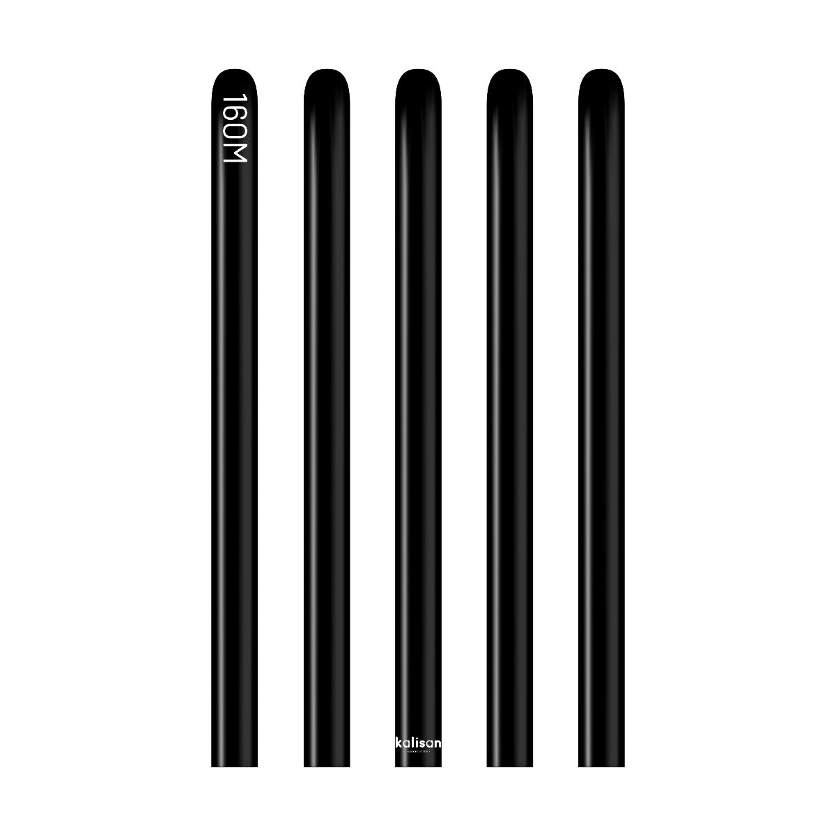 SET 50 Baloane Latex Modelaj Standard Negru Nozzle Up 160M 2332