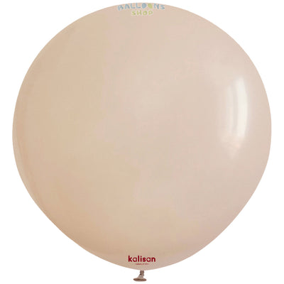Jumbo Latex Balloon 45cm Hazelnut Standard 2349