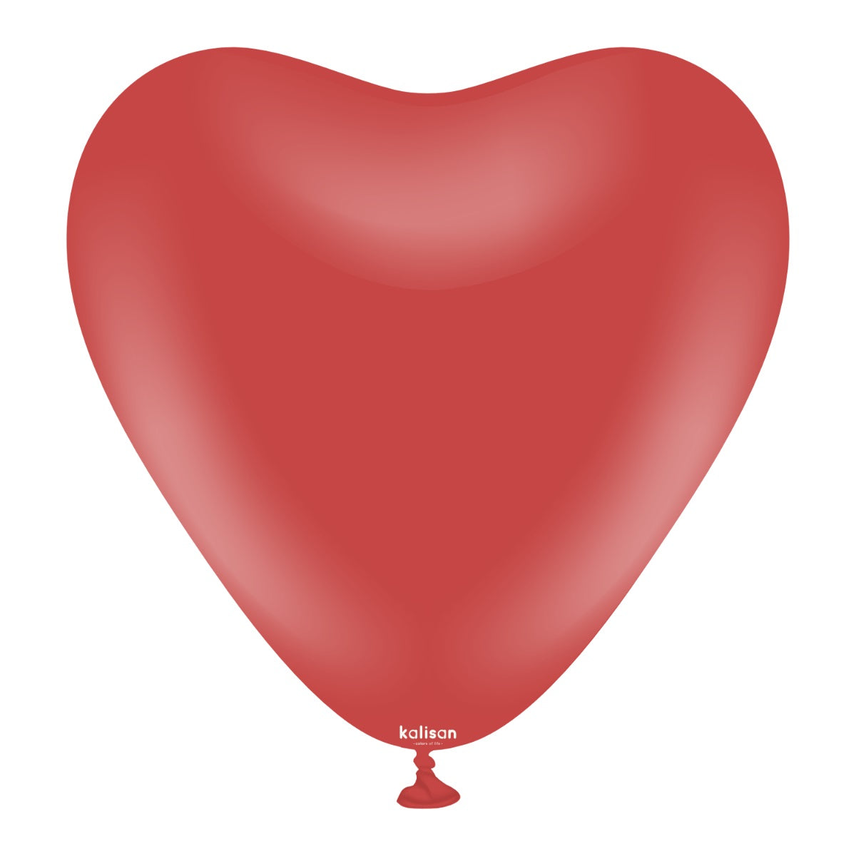 SET 25 Baloane latex Inima 30cm Standard Deep Red 2352