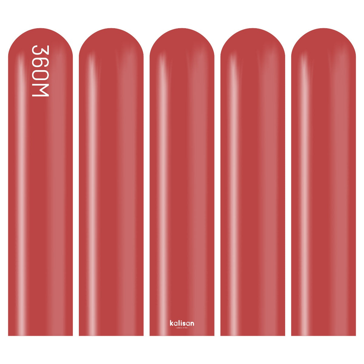 SET 50 Baloane Latex Modelaj Standard Deep Red Nozzle Up 360M 2352
