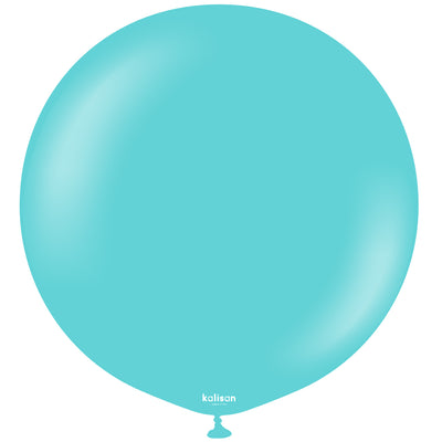 Balon Jumbo Latex 60cm Aqua Standard 2357
