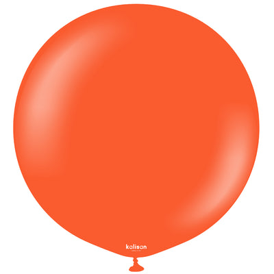 Balon Jumbo Latex 45cm Flame Orange Standard 2358