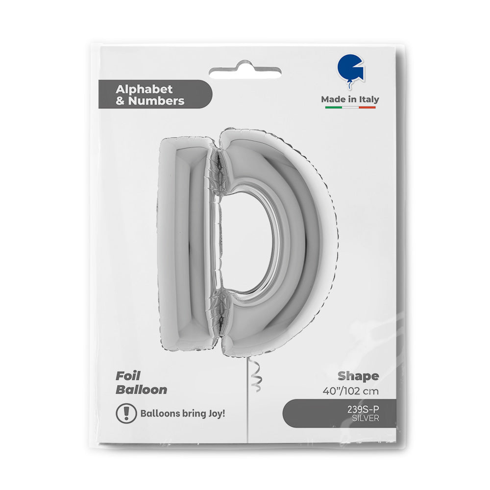 Baloane Folie Bride Argintii 102cm