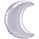 Foil Balloon SATIN PINK HALF MOON 66cm AMS 41836