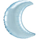 Foil Balloon SEMI-MOON Blue Satin 66cm AMS 41837