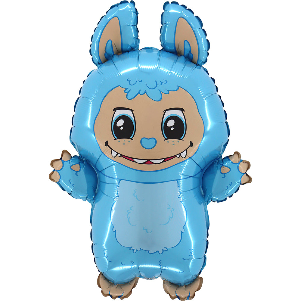 Balon Folie Figurina Bad Bunny Bleu 70cm