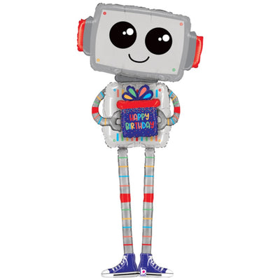 Foil Balloon Robot Figure 157 cm GRABO