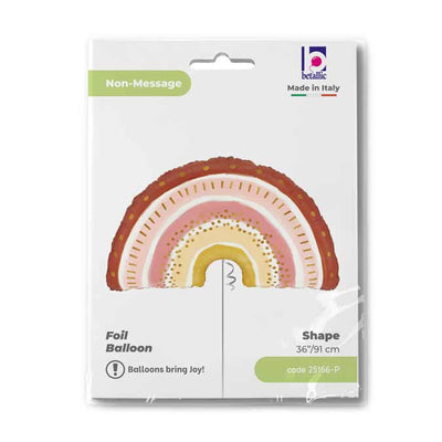 Balon Folie Figurina Boho Rainbow 91 cm Grabo