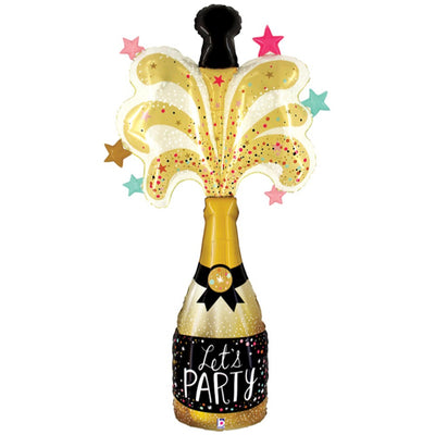 Balon Folie Jumbo Sticla Sampanie 87 x 166cm GRABO