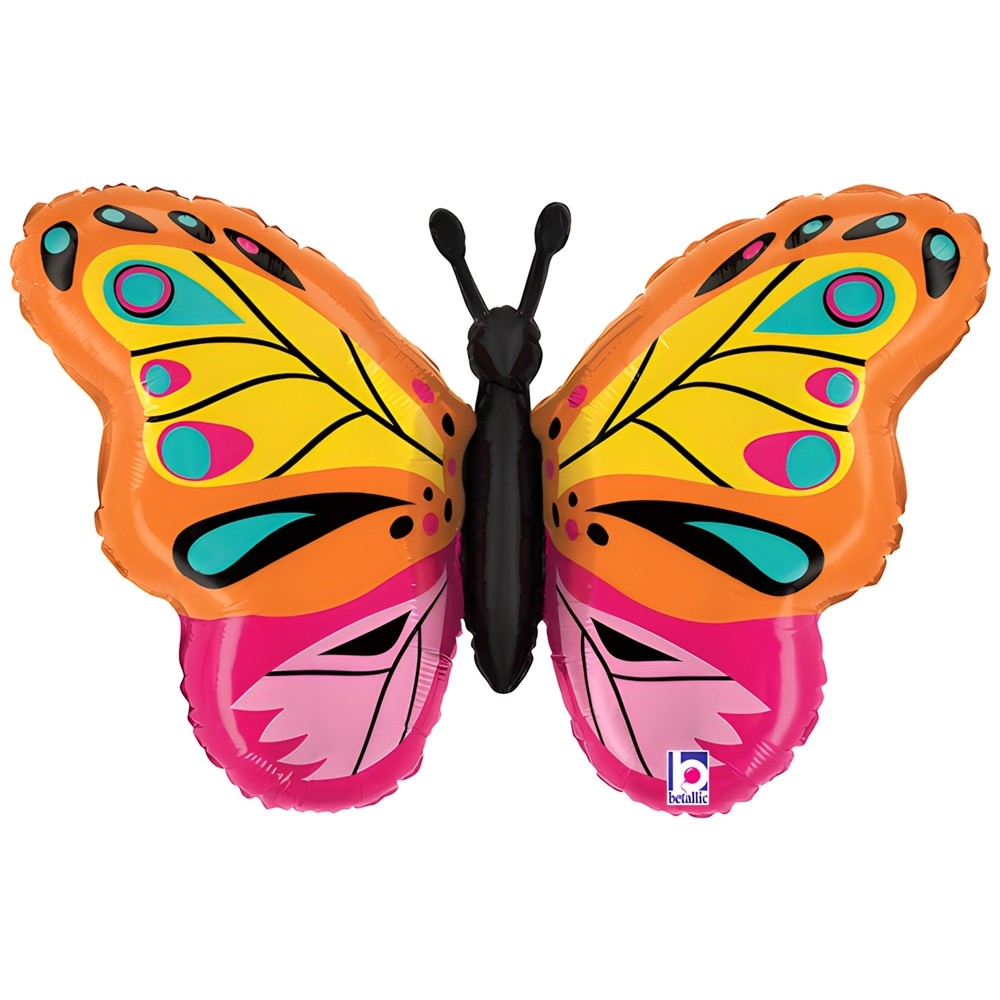 Balloon Foil Butterfly Figurine 76cm Grabo