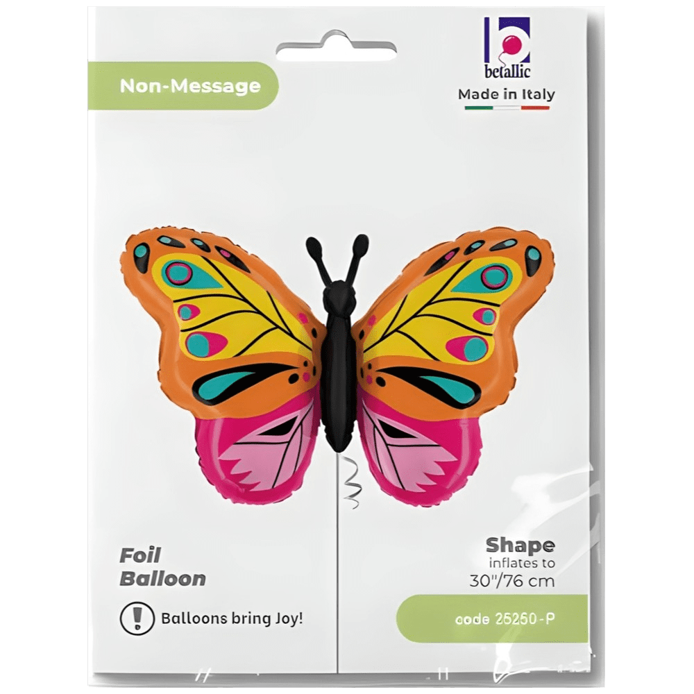 Balloon Foil Butterfly Figurine 76cm Grabo