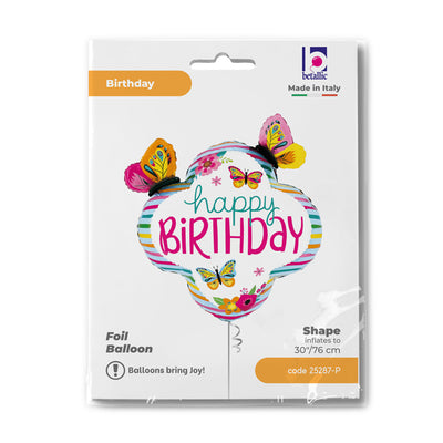 Balon Folie Figurina HB Fluturi 76 cm GRABO