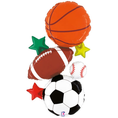 Balon Folie Figurina Mingi de sport 94 cm GRABO