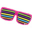 Balon Folie Figurina Ochelari Neon 79cm