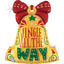 Balon Folie Figurina Clopotel Jingle All The Way 69cm