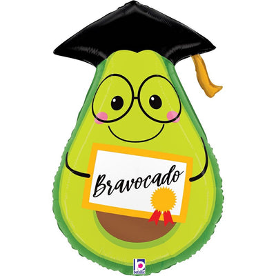 Foil Balloon Bravocado Figurine 64cm