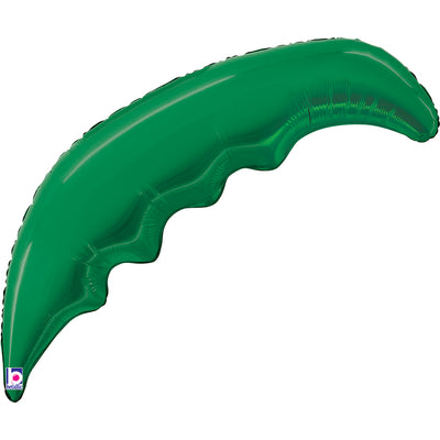 Foil Balloon Figurine Palm Leaf Emerald Green 84cm