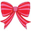 Balon Folie Figurina Funda Rosie cu Dungi Roz 90x73cm