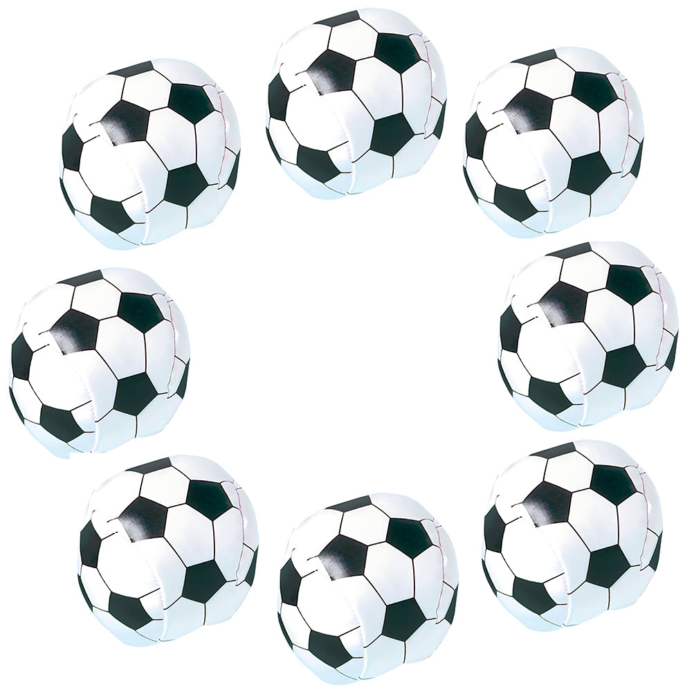 Set of 8 Squishy Footballs 5cm 3901153
