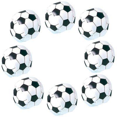 Set 8 Mingi de fotbal squishy 5cm 3901153
