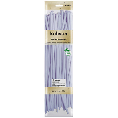 SET 50 Baloane Latex Modelaj Aura Lavender Fog Nozzle Up 260M 7084