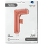 Balon Folie LITERA F Rose Gold 66 cm Grabo